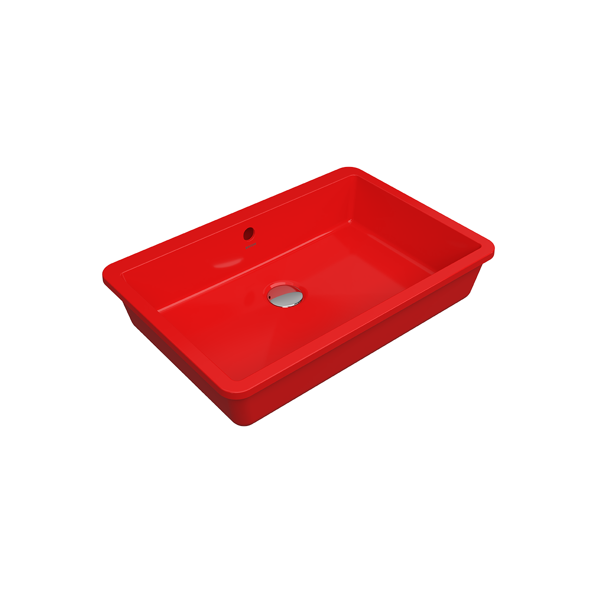 Bocchi Milano Tezgah Altı Lavabo 55 cm -Parlak Kırmızı Bocchi Milano Tezgah Altı Lavabo 55 cm -Parlak Kırmızı