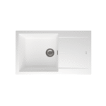 Bocchi Prato 860x500 Tek Gözlü Damlalıklı Bianco Latte