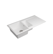 Bocchi Prato 990x500 1.5 Gözlü Damlalıklı Bianco Latte