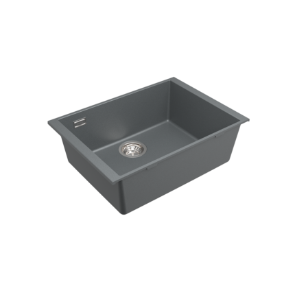 Bocchi Trento 600x400 Tezgahaltı Concrete - GE-076-6010 - Granit Mutfak Eviyeleri