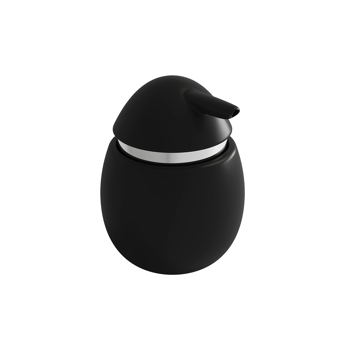 Bocchi Uovo Sıvı Sabunluk Seramik Mat Siyah Bocchi Uovo Sıvı Sabunluk Seramik Mat Siyah