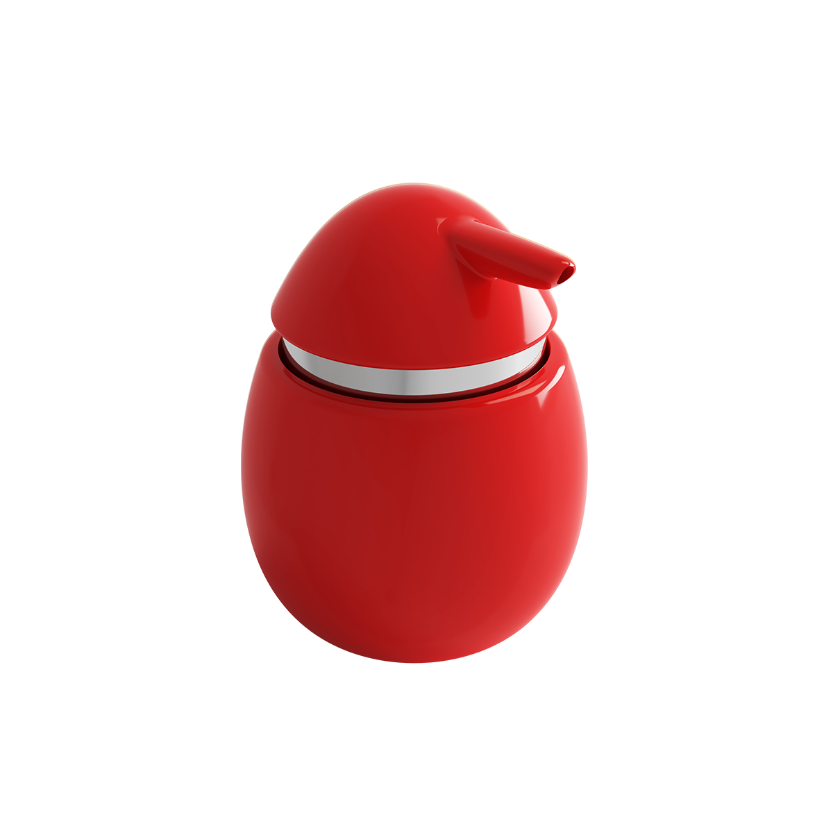 Bocchi Uovo Sıvı Sabunluk Seramik Parlak Kırmızı Bocchi Uovo Sıvı Sabunluk Seramik Parlak Kırmızı