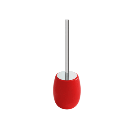 Bocchi Uovo Tuvalet Fırçalık Seramik Parlak Kırmızı