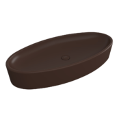Bocchi Vessel Elips Çanak Lav 85 cm-Mat Kahve - 1014-025-0125 - Çanak Lavabo