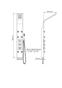 GPD Duş Paneli Bambu DSP06