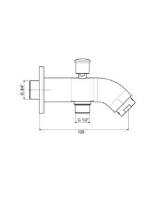 GPD Ankastre Batarya Grubu Yönlendiricili yuvarlak Krom GGR08