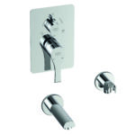 GPD Atros Mix Çevirmeli Ankastre Batarya Tsen817 Krom MCA66