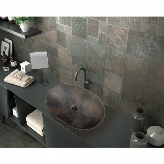 amb diurne oxide 20x20 decor oxide plate 20x20 lavabo