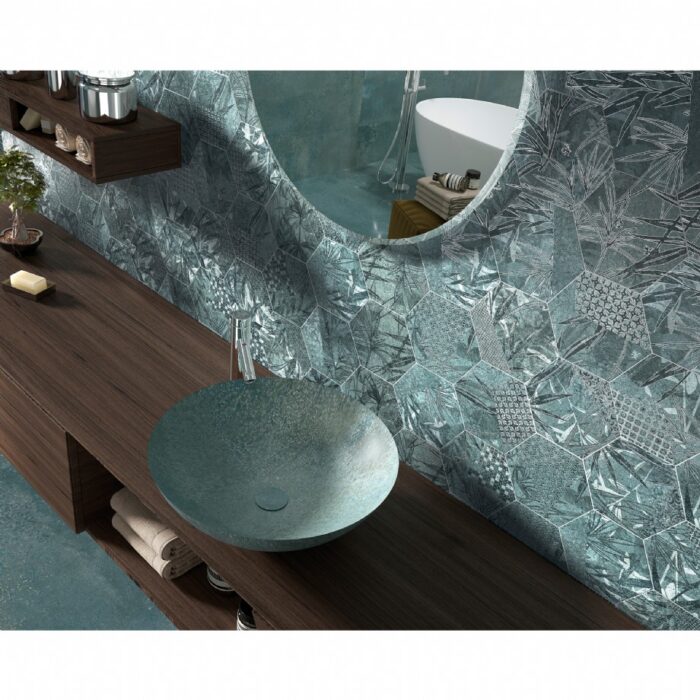 Dune Ceramica Lavabo Magnet Petrol - 188615 - Çanak Lavabo - 1