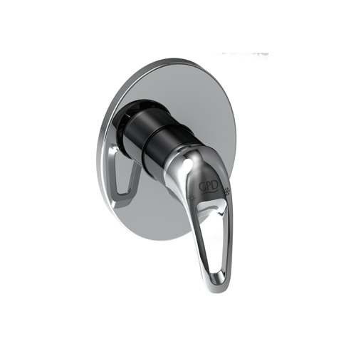 GPD Adrio Ankastre Duş Sıva Üstü Grubu Krom SUD120 GPD Adrio Ankastre Duş Sıva Üstü Grubu Krom SUD120