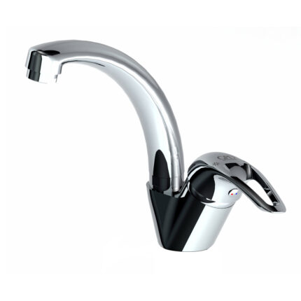 GPD Adrio Tek Su Girişli Tek Gövde Lavabo Bataryası Krom MTT120