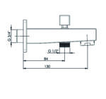 GPD Ankastre Batarya Grubu Yönlendiricilikare Krom GGR12 - GGR12 - Banyo Ankastre Ürünleri - 1