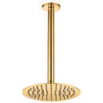 GPD Ankastre Duş Başlığı Tavandan Ø200 Gold Pvd ADS18-A - ADS18-A - Tepe Duşları