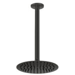GPD Ankastre Duş Başlığı Tavandan Ø200 Siyah ADS18-S - ADS18-S - Tepe Duşları
