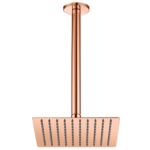 GPD Ankastre Duş Başlığı Tavandan 200x200 Rose Gold Pvd ADS17-R - ADS17-R - Tepe Duşları