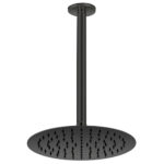 GPD Ankastre Duş Başlığı Tavandan Ø250 Siyah ADS20-S - ADS20-S - Tepe Duşları