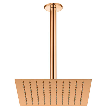 GPD Ankastre Duş Başlığı Tavandan 250x250 Rose Gold Pvd ADS19-R - ADS19-R - Tepe Duşları