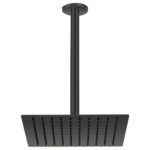 GPD Ankastre Duş Başlığı Tavandan 250x250 Siyah ADS19-S - ADS19-S - Tepe Duşları