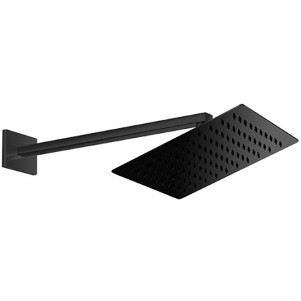 GPD Ankastre Duş Seti Duvardan 250x250 Siyah ADS29-S - ADS29-S - Tepe Duşları