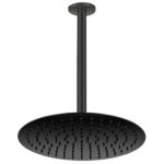 GPD Ankastre Duş Seti Tavandan Ø300 Siyah ADS22-S - ADS22-S - Tepe Duşları