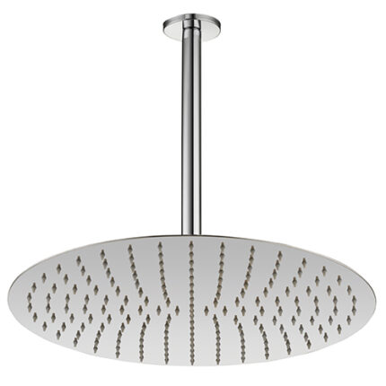 GPD Ankastre Duş Seti Tavandan Ø400 Krom ADS24 - ADS24 - Tepe Duşları