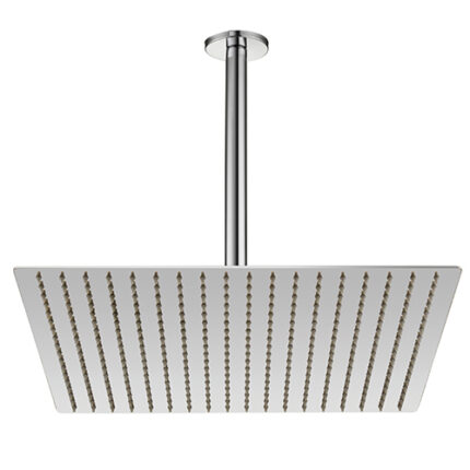 GPD Ankastre Duş Seti Tavandan 400x400 Krom ADS23 - ADS23 - Tepe Duşları