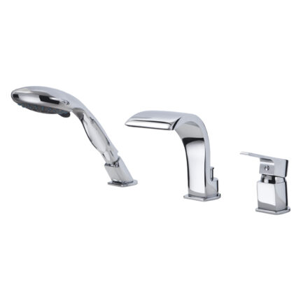 GPD Atros Ankastre Küvet Bataryası 3 Delikli Krom MAK65 - MAK65 - Ankastre Küvet Bataryası