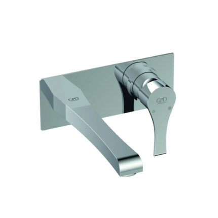 GPD Atros Duvardan Ankastre Lavabo Bataryası Krom MDA65