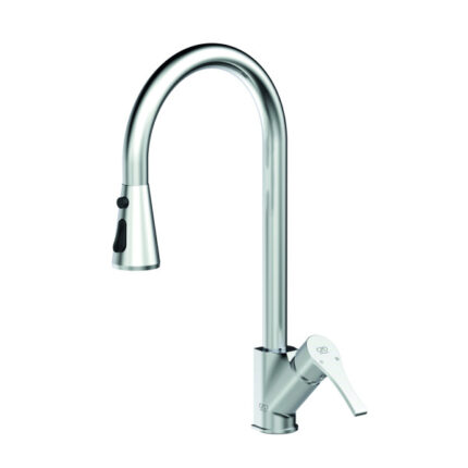 GPD Atros Spiralli Eviye Bataryası 2 Fonksiyonlu Krom MES65