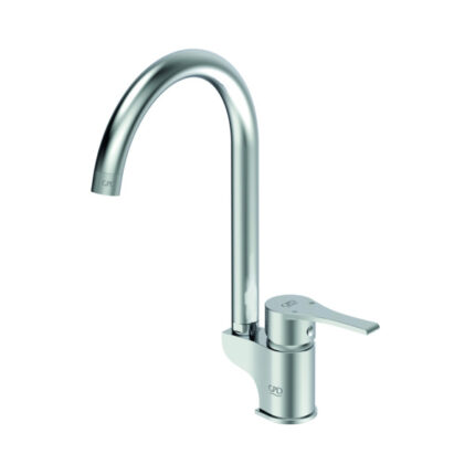 GPD Atros Tek Gövde Eviye Bataryası Krom MTE65 - MTE65 - Mutfak Eviye Bataryası