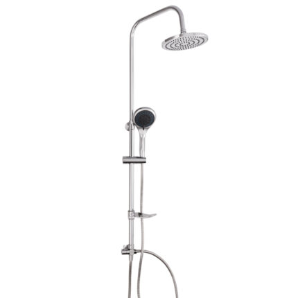 GPD Duş Seti 5 Fonksiyonlu El Duşu Ø200 Krom DST19-1