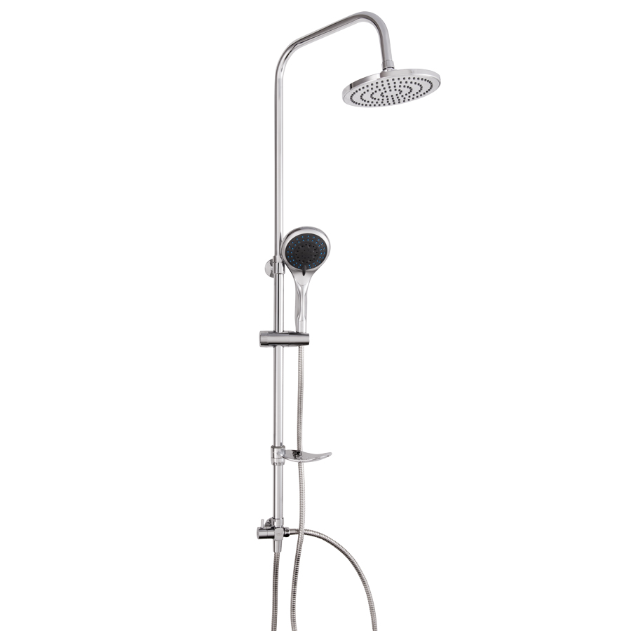 GPD Duş Seti 5 Fonksiyonlu El Duşu Ø200 Krom DST19-1 GPD Duş Seti 5 Fonksiyonlu El Duşu Ø200 Krom DST19-1