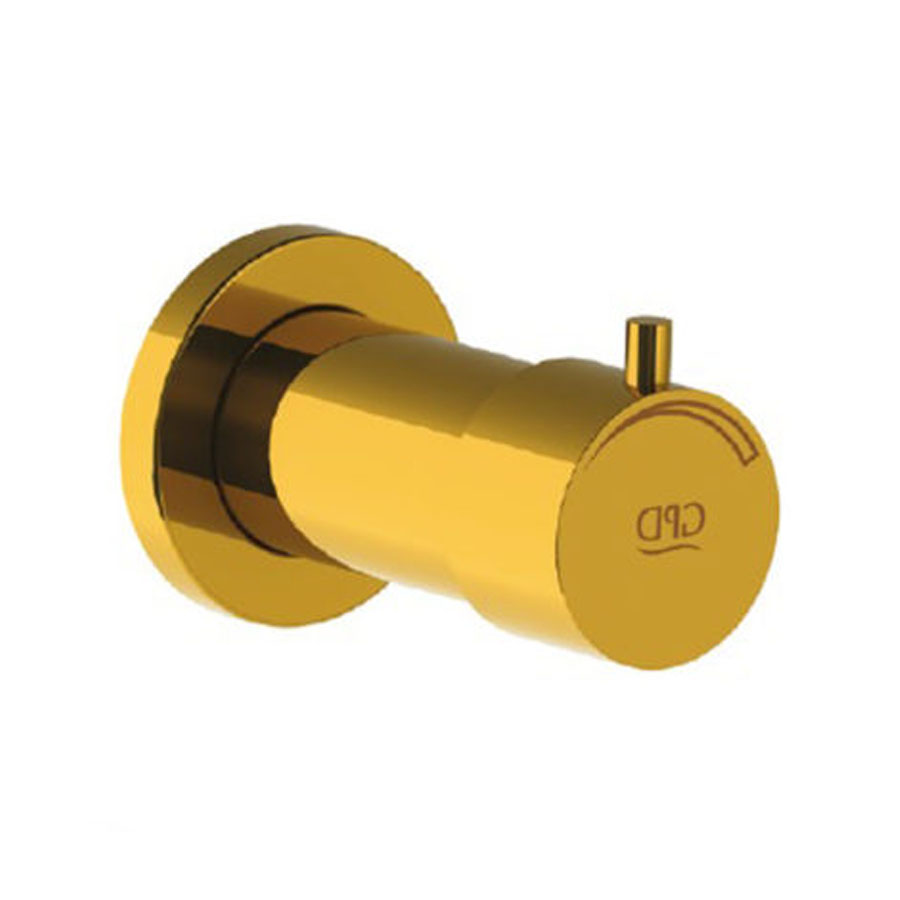 GPD Espina Ankastre Ara Kesme Vanası 1/2 Büyük Volan Gold Pvd AAK71-A GPD Espina Ankastre Ara Kesme Vanası 1/2 Büyük Volan Gold Pvd AAK71-A - AAK71-A - Stop Valf