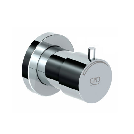 GPD Espina Ankastre Ara Kesme Vanası 1/2 Büyük Volan Krom AAK71 - AAK71 - Stop Valf