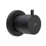 GPD Espina Ankastre Ara Kesme Vanası 3/4 Büyük Volan Siyah AAK72-S - AAK72-S - Stop Valf