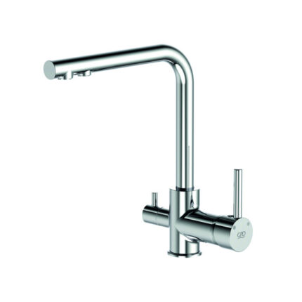 GPD Espina Arıtma Çıkışlı Eviye Bataryası Krom MAR71