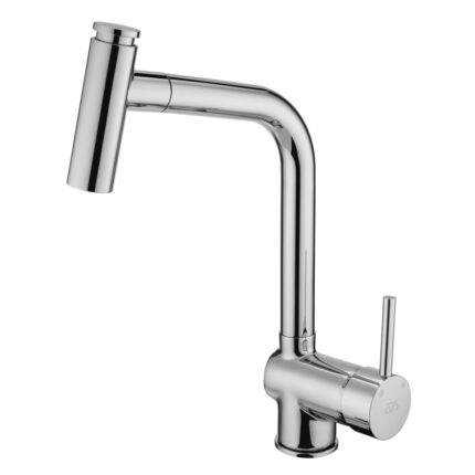 GPD Espina Spiralli Eviye Bataryası Krom MES71 - MES71 - Spiralli Mutfak Eviye Bataryası