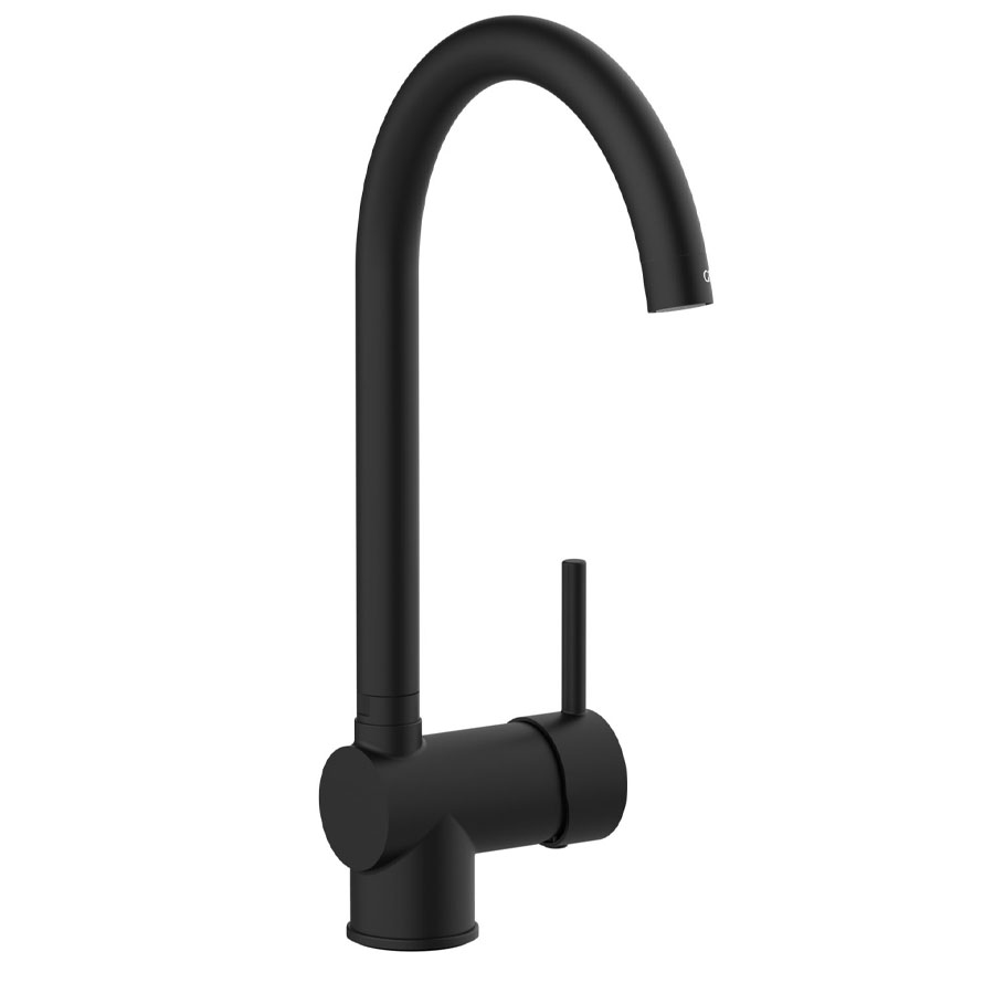 GPD Espina Tek Gövde Eviye Bataryası Siyah MTE70-S GPD Espina Tek Gövde Eviye Bataryası Siyah MTE70-S - MTE70-S - Mutfak Eviye Bataryası