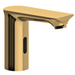 GPD Fotoselli Lavabo Bataryası Çift Su Girişli Gold Pvd FLB13-A - FLB13-A - Fotoselli Lavabo Bataryası