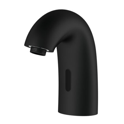 GPD Fotoselli Lavabo Bataryası Çift Su Girişli Siyah FLB10-S - FLB10-S - Fotoselli Lavabo Bataryası