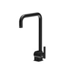 GPD Frezia Tek Gövde Eviye Bataryası Siyah MTE100-S - MTE100-S - Mutfak Eviye Bataryası