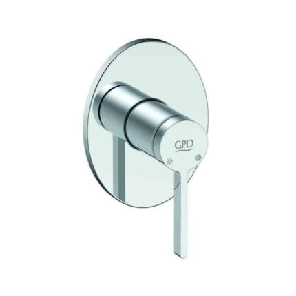 GPD Gildo Ankastre Duş Bataryası Krom MAD165 - MAD165 - Ankastre Duş Bataryası