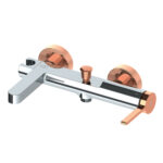 GPD Gildo Banyo Bataryası Krom-Rose Gold MBB165-K-R - MBB165-K-R - Banyo Bataryaları