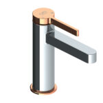 GPD Gildo Lavabo Bataryası Krom-Rose Gold MLB165-K-R - MLB165-K-R - Lavabo Bataryası