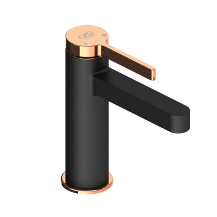 GPD Gildo Lavabo Bataryası Siyah-Rose Gold MLB165-S-R