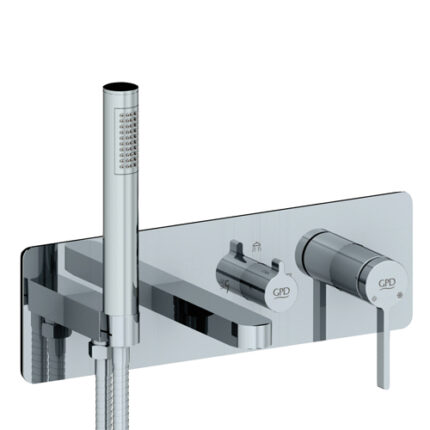 GPD Gildo Mix Kombine Ankastre Banyo Bataryası Krom MKA165