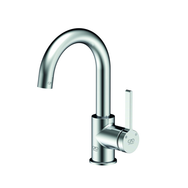 GPD Gildo Tek Gövde Lavabo Bataryası Krom MTL165 GPD Gildo Tek Gövde Lavabo Bataryası Krom MTL165