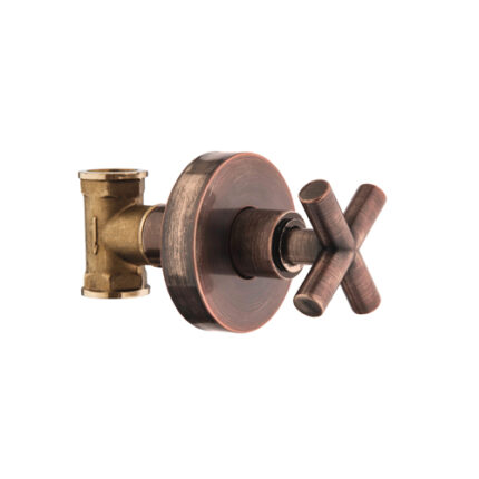 GPD Nino Ankastre Ara Kesme Vanası Bakır Oksit Kaplama AAK05-B - AAK05-B - Stop Valf