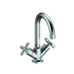 GPD Nino Döner Borulu Lavabo Bataryası Krom DLB05 - DLB05 - Lavabo Bataryası