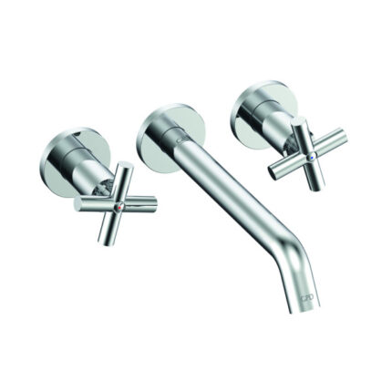 GPD Nino Duvardan Ankastre Lavabo Bataryası Krom DAB05 - DAB05 - Ankastre Lavabo Bataryası